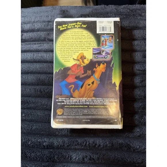 Scooby-Doo and the Reluctant Werewolf VHS 2002 - Damaged Case - Picture 6 of 6